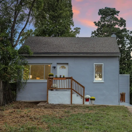 Gray House We Bought